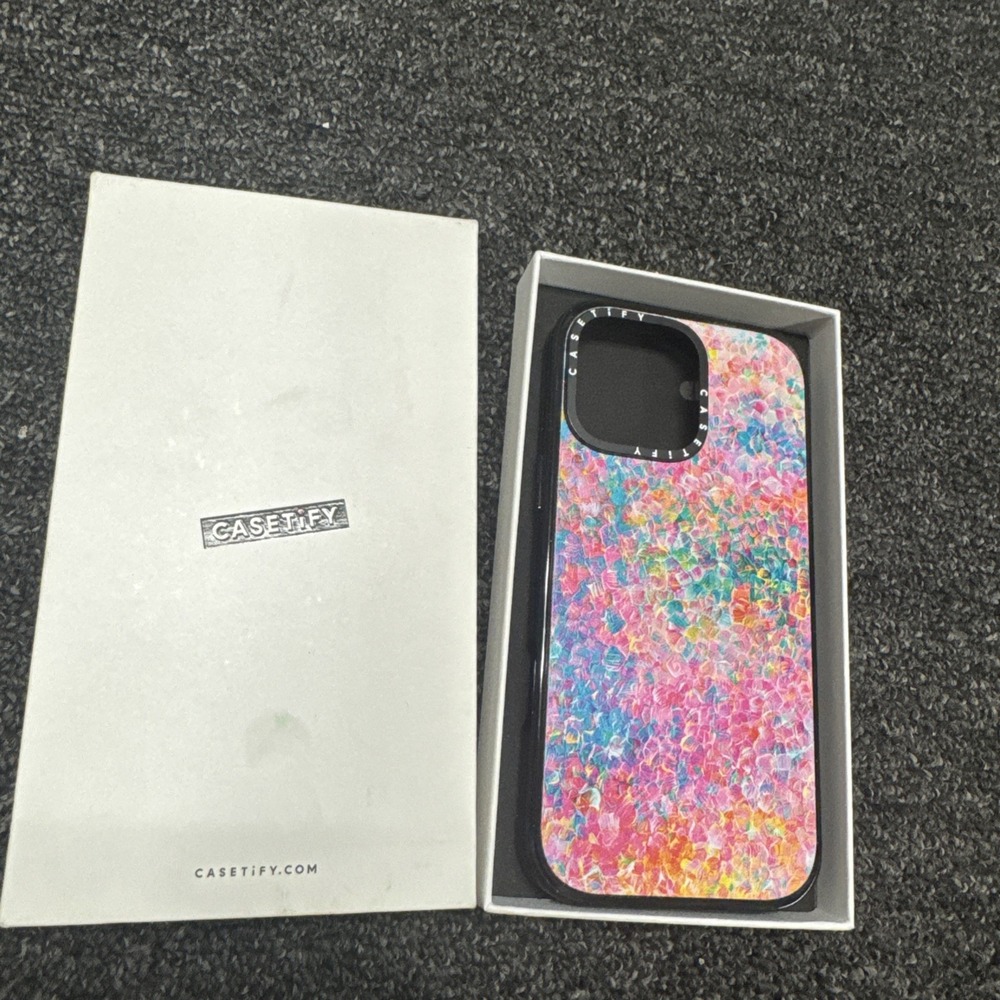 CASETiFY iPhone 16 Pro Max Case - Impact w MagSafe -My Neon Summer Ingrid Ching